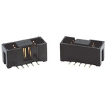 3M 2500 Series Straight Surface Mount PCB Header, 40 Contact(s), 2.54mm Pitch, 2 Row(s), Shrouded