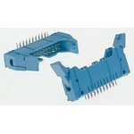 TE Connectivity AMP-LATCH, 2.54mm Pitch, 14 Way, 2 Row, Straight PCB Header, Through Hole