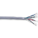 Belden Twisted Pair Data Cable, 4 Pairs, 0.35 mm², 8 Cores, 22 AWG, Screened, 152m, Chrome Sheath