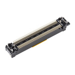Hirose FunctionMAX FX18 Series Straight Surface Mount PCB Header, 80 Contact(s), 0.8mm Pitch, 2 Row(s), Shrouded