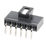Molex Nano-Fit Series Right Angle Through Hole PCB Header, 6 Contact(s), 2.5mm Pitch, 1 Row(s), Shrouded