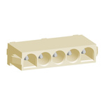 TE Connectivity Universal MATE-N-LOK Series Straight Through Hole PCB Header, 5 Contact(s), 6.35mm Pitch, 1 Row(s),