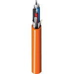 Belden Twisted Pair Data Cable, 1 Pairs, 0.36 mm², 2 Cores, 22 AWG, Screened, 152m, Orange Sheath