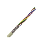 Lapp Multicore Data Cable, 0.34 mm², 2 Cores, 22 AWG, Screened, 100m, Grey Sheath