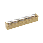 Molex PMC Mezzanine Series Straight Surface Mount PCB Header, 64 Contact(s), 1.0mm Pitch, 2 Row(s), Shrouded