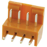 JAE IL-G Series Right Angle Through Hole PCB Header, 4 Contact(s), 2.5mm Pitch, 1 Row(s), Shrouded