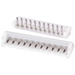 JST EH Series Right Angle Through Hole PCB Header, 11 Contact(s), 2.5mm Pitch, 1 Row(s), Shrouded