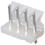 Molex SPOX Series Straight Through Hole Pin Header, 5 Contact(s), 5.08mm Pitch, 1 Row(s), Unshrouded