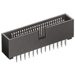 Hirose HIF6 Series Straight Through Hole PCB Header, 50 Contact(s), 1.27mm Pitch, 2 Row(s), Shrouded
