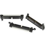 3M 3000 Series Straight Through Hole PCB Header, 64 Contact(s), 2.54mm Pitch, 2 Row(s), Shrouded