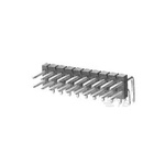 TE Connectivity AMPMODU MOD II Series Right Angle Through Hole Pin Header, 24 Contact(s), 2.54mm Pitch, 2 Row(s),