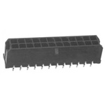 Molex Micro-Fit 3.0 Series Straight Through Hole PCB Header, 24 Contact(s), 3.0mm Pitch, 2 Row(s), Shrouded