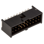 Molex C-Grid III Series Right Angle Through Hole PCB Header, 20 Contact(s), 2.54mm Pitch, 2 Row(s), Shrouded