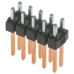 Molex C-Grid III Series Straight Through Hole Pin Header, 4 Contact(s), 2.54mm Pitch, 2 Row(s), Unshrouded