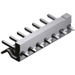 Molex SPOX Series Straight Through Hole Pin Header, 9 Contact(s), 5.08mm Pitch, 1 Row(s), Unshrouded