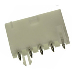 Molex Mini-Fit Jr. Series Straight Through Hole PCB Header, 5 Contact(s), 4.2mm Pitch, 1 Row(s), Shrouded