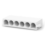 TE Connectivity Universal MATE-N-LOK Series Straight Through Hole PCB Header, 6 Contact(s), 6.35mm Pitch, 1 Row(s),