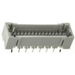 TE Connectivity AMP Mini CT Series Straight Through Hole PCB Header, 24 Contact(s), 1.5mm Pitch, 2 Row(s), Shrouded