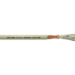 Lapp Twisted Pair Data Cable, 4 Pairs, 0.5 mm², 8 Cores, 20 AWG, Screened, 50m, Grey Sheath