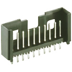 Lumberg Minimodul Series Straight Through Hole PCB Header, 2 Contact(s), 2.5mm Pitch, 1 Row(s), Shrouded