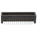 Samtec TFM Series Straight Through Hole PCB Header, 30 Contact(s), 1.27mm Pitch, 2 Row(s), Shrouded