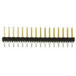 Samtec TSW Series Straight Through Hole Pin Header, 32 Contact(s), 2.54mm Pitch, 2 Row(s), Unshrouded