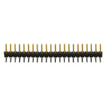 Samtec TSW Series Right Angle Through Hole Pin Header, 22 Contact(s), 2.54mm Pitch, 1 Row(s), Unshrouded