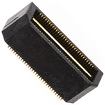 Samtec QTH Series Straight Surface Mount PCB Header, 60 Contact(s), 0.5mm Pitch, 2 Row(s), Shrouded