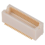 Hirose DF12 Series Straight Surface Mount PCB Header, 40 Contact(s), 0.5mm Pitch, 2 Row(s), Shrouded