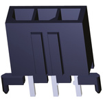 TE Connectivity Micro MATE-N-LOK Series Straight Through Hole PCB Header, 3 Contact(s), 3.0mm Pitch, 1 Row(s), Shrouded