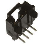 Molex SL Series Right Angle Through Hole PCB Header, 4 Contact(s), 2.54mm Pitch, 1 Row(s), Shrouded