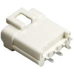 JST WPJ Series Straight Through Hole PCB Header, 3 Contact(s), 5.0mm Pitch, 1 Row(s), Shrouded
