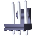 Molex KK 396 Series Straight Through Hole Pin Header, 3 Contact(s), 3.96mm Pitch, 1 Row(s), Unshrouded