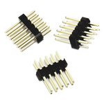 Wurth Elektronik WR-PHD Series Straight Through Hole Pin Header, 8 Contact(s), 1.27mm Pitch, 2 Row(s), Unshrouded
