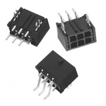 Wurth Elektronik WR-MPC3 Series Right Angle Through Hole PCB Header, 6 Contact(s), 3.0mm Pitch, 2 Row(s), Shrouded