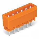 Wago 231 Series Straight PCB Mount PCB Header, 20 Contact(s), 5.08mm Pitch, 1 Row(s), Shrouded