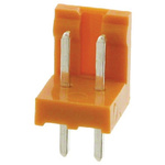 JAE IL-G Series Straight Through Hole PCB Header, 2 Contact(s), 2.5mm Pitch, 1 Row(s), Shrouded