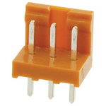 JAE IL-G Series Straight Through Hole PCB Header, 3 Contact(s), 2.5mm Pitch, 1 Row(s), Shrouded