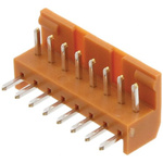 JAE IL-G Series Right Angle Through Hole PCB Header, 8 Contact(s), 2.5mm Pitch, 1 Row(s), Shrouded