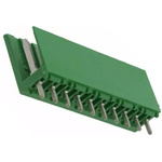 TE Connectivity AMPMODU MOD I Series Straight Through Hole PCB Header, 10 Contact(s), 3.96mm Pitch, 1 Row(s), Shrouded