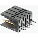 TE Connectivity AMPMODU MOD II Series Straight Through Hole PCB Header, 14 Contact(s), 2.54mm Pitch, 2 Row(s), Shrouded
