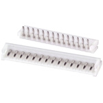JST EH Series Right Angle Through Hole PCB Header, 14 Contact(s), 2.5mm Pitch, 1 Row(s), Shrouded