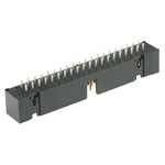 Hirose HIF3FC Series Straight Through Hole PCB Header, 40 Contact(s), 2.54mm Pitch, 2 Row(s), Shrouded