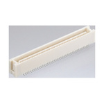 Hirose FX2 Series Straight Surface Mount PCB Header, 80 Contact(s), 1.27mm Pitch, 2 Row(s), Shrouded