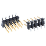 Amphenol Communications Solutions BergStik Series Straight Surface Mount Pin Header, 10 Contact(s), 2.54mm Pitch, 2