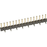 Amphenol Communications Solutions BergStik Series Straight Surface Mount Pin Header, 10 Contact(s), 2.54mm Pitch, 1
