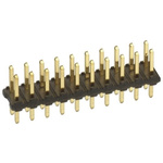 Amphenol FCI BergStik Series Straight Through Hole Pin Header, 72 Contact(s), 2.54mm Pitch, 2 Row(s), Unshrouded