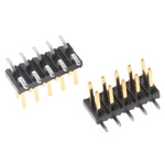 Amphenol Communications Solutions Minitek Series Straight Surface Mount Pin Header, 10 Contact(s), 2.0mm Pitch, 2