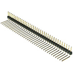ASSMANN WSW AW140 Series Right Angle Through Hole Pin Header, 36 Contact(s), 2.54mm Pitch, 1 Row(s), Unshrouded