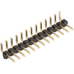 HARWIN M22 Series Right Angle Through Hole Pin Header, 3 Contact(s), 2.0mm Pitch, 1 Row(s), Unshrouded